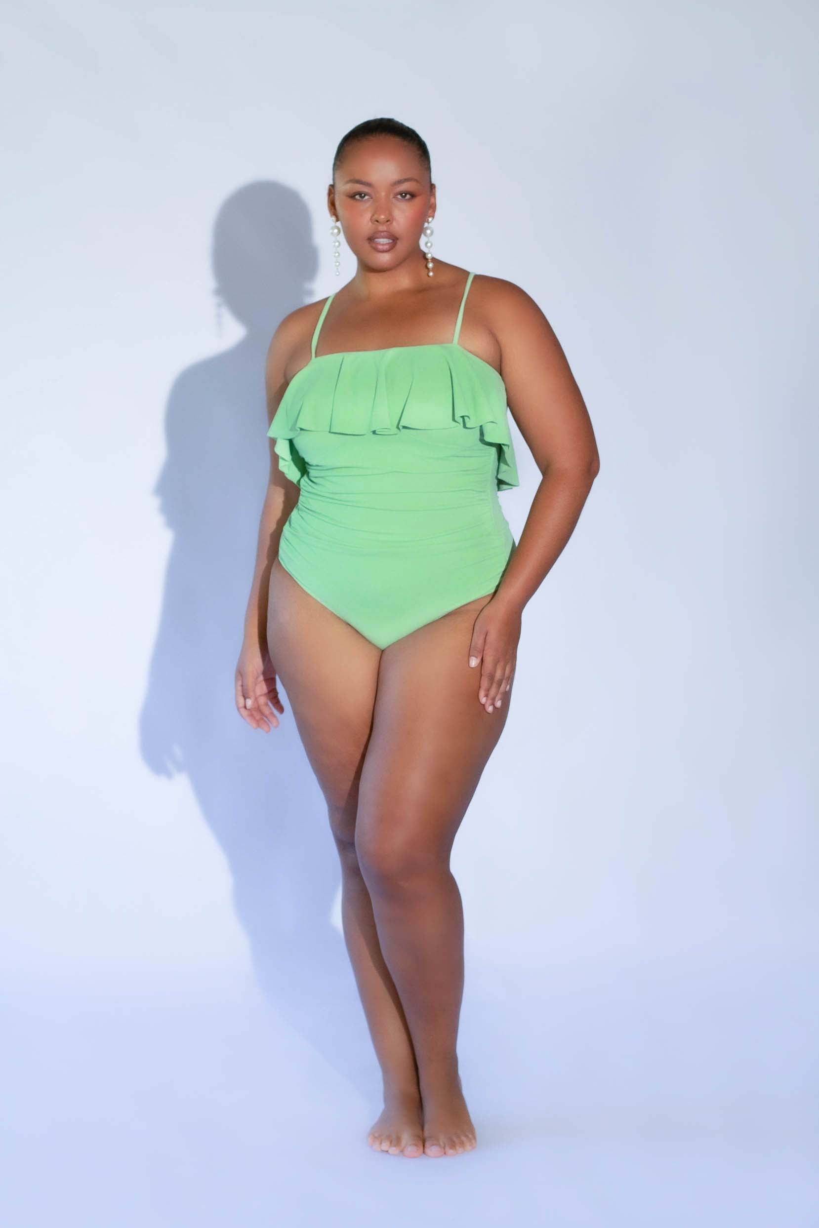 Namari Mahlu Ribbed One Piece Swimsuit